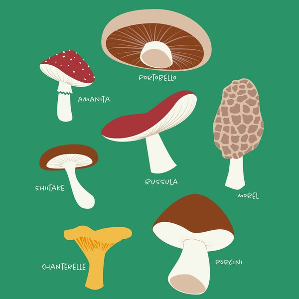 Mushrooms Custom Kids T-Shirt