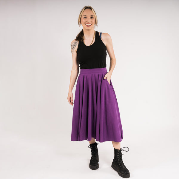 Ultraviolet Twirl Skirt
