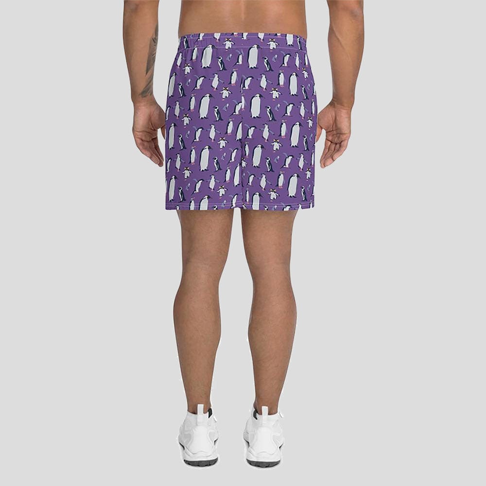 Penguins Athletic Shorts (POD)