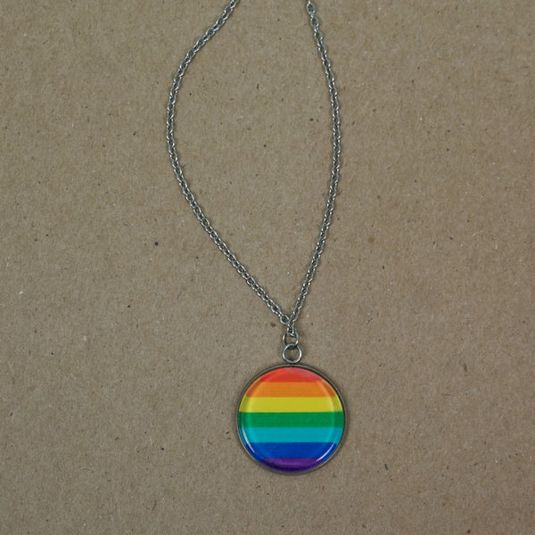 Rainbow Stainless Steel Necklace