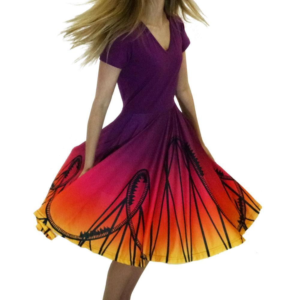 Summer s End Roller Coaster Dress Svaha USA