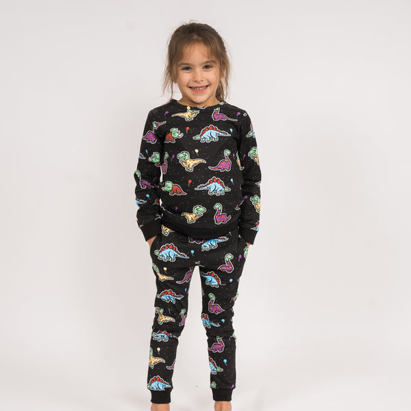 Dinosaur Pajama Party Kids Pajamas Set