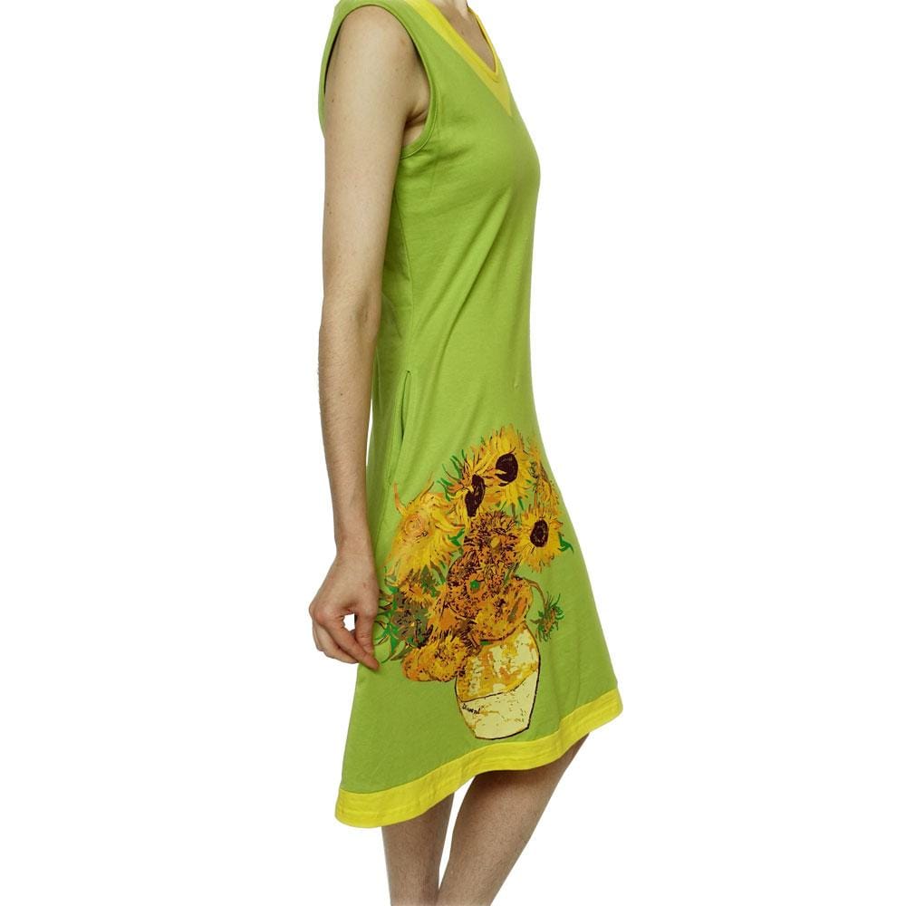 Van Gogh Sunflowers Eileen Dress