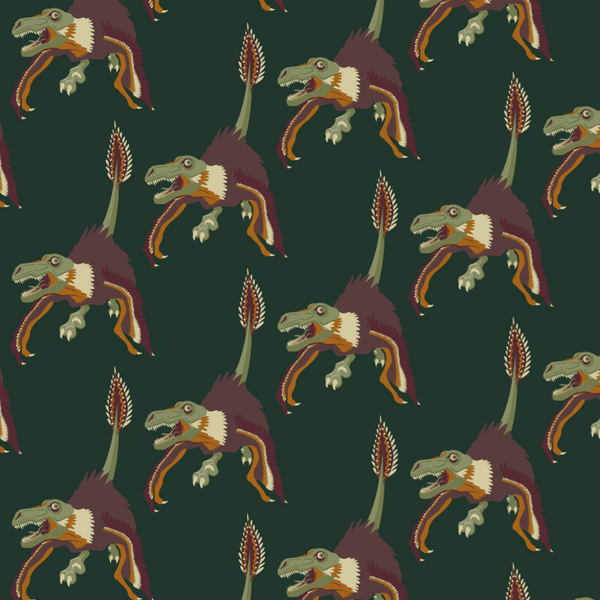 Velociraptor Kids Twirl Dress [FINAL SALE]