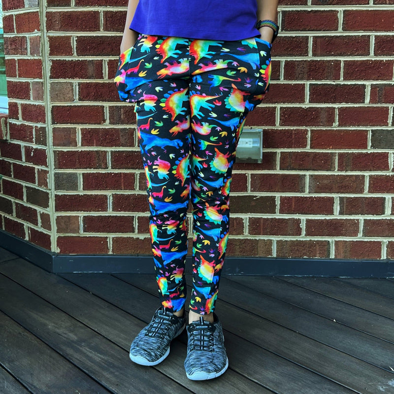 Leggings with pockets 2025 for kids