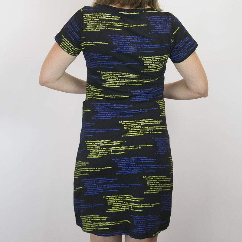 Women's Coder Sheath Black Dress with Pockets – Svaha USA