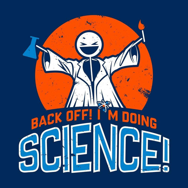 Back Off, I'm Doing Science! Kids T-shirt [FINAL SALE]