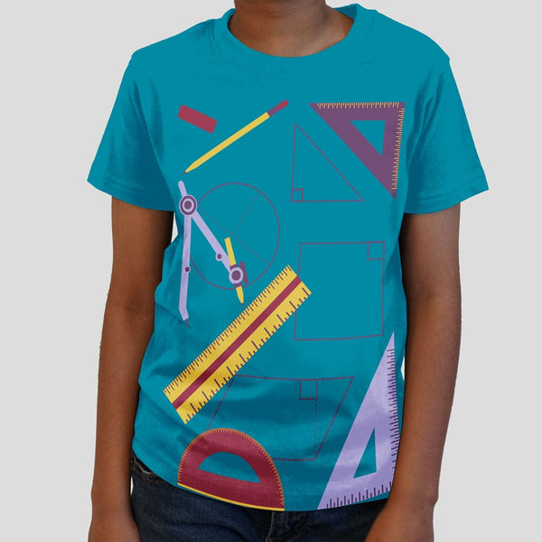 Geometry Instruments Kids T-shirt [FINAL SALE]