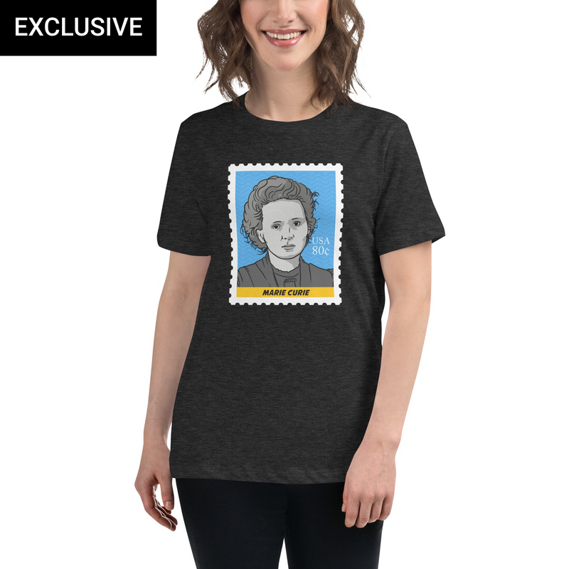 Marie Curie Custom Relaxed T-Shirt – Svaha USA