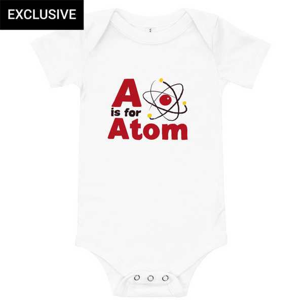 A for Atom Custom Baby Bodysuit