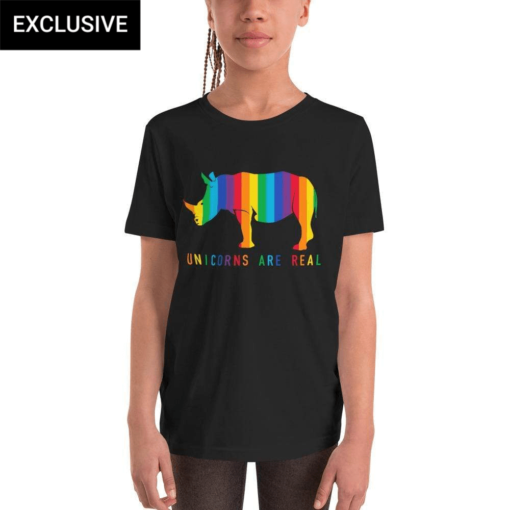 Unicorns Are Real Kids T-Shirt (POD)