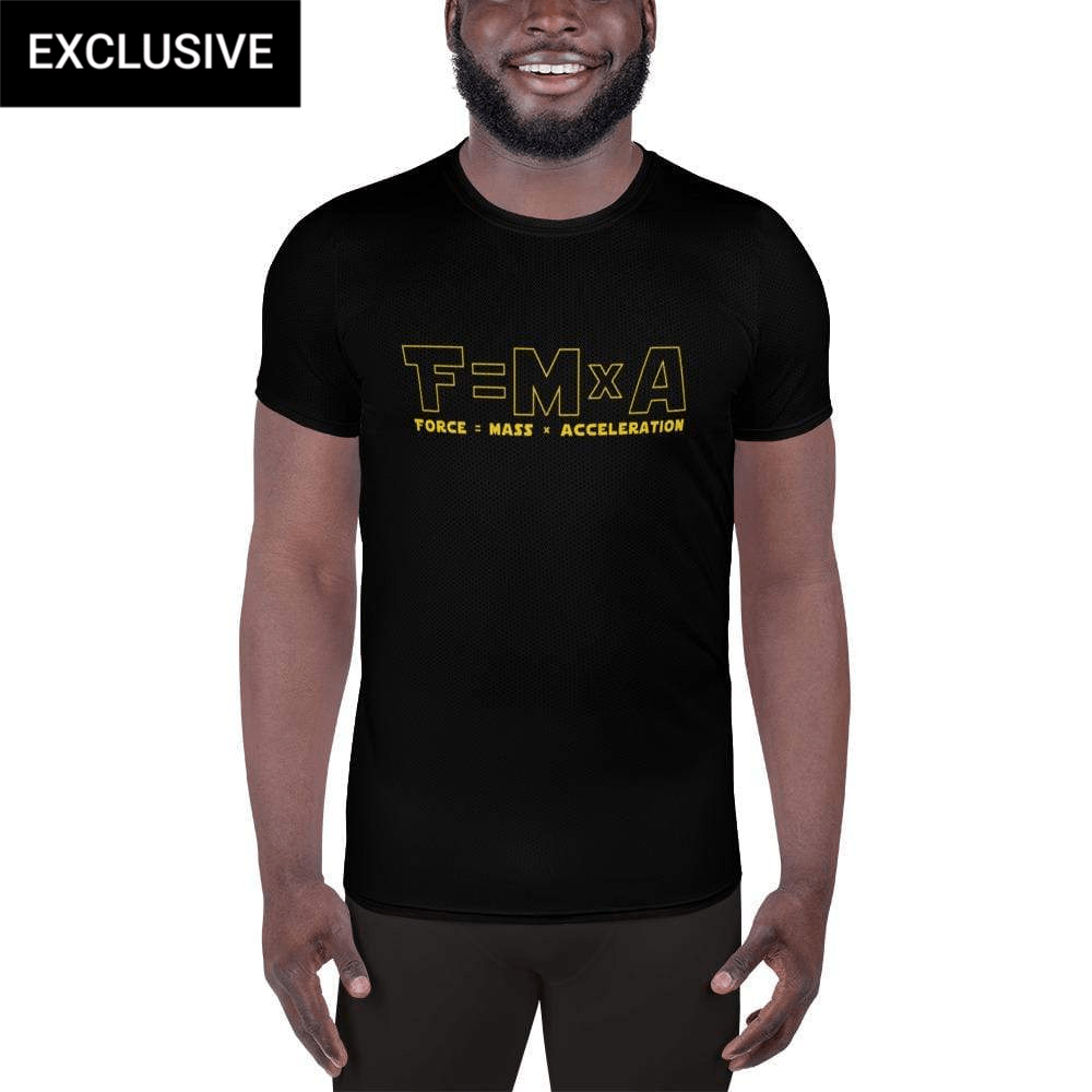 Use The Force Custom Athletic T-shirt