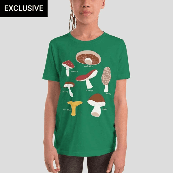 Mushrooms Custom Kids T-Shirt