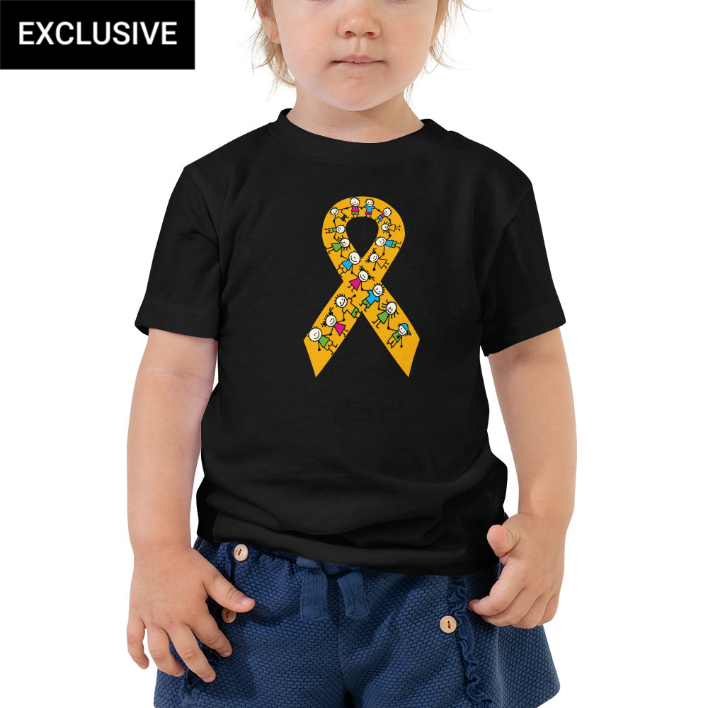 Care For A Cure Toddler Kids T-Shirt (POD)