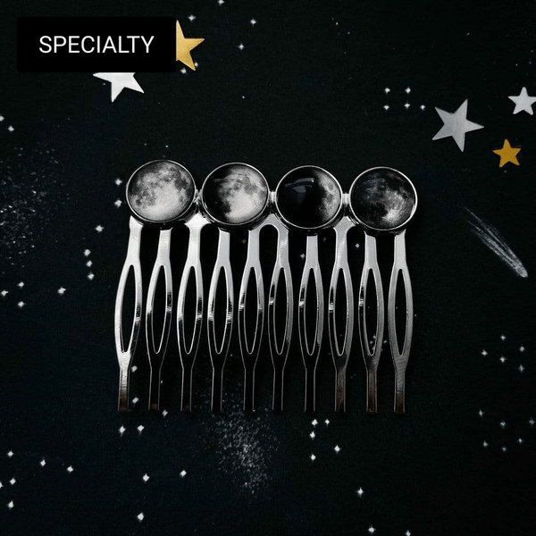 Phases of the Moon Hair Comb