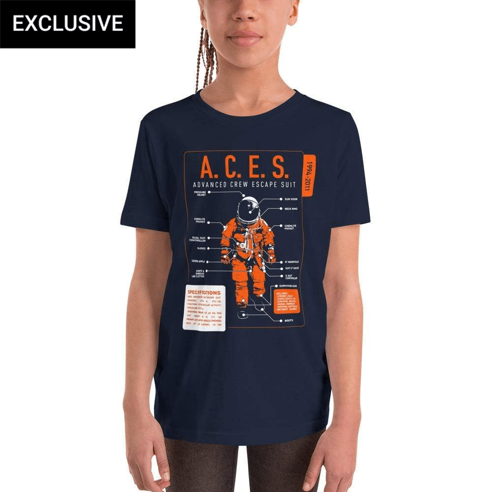 Advanced Crew Escape Suit Custom Kids T-Shirt