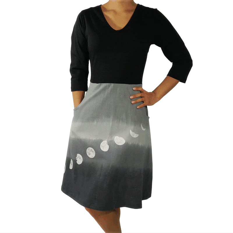Women's Solar System Dress with Pockets