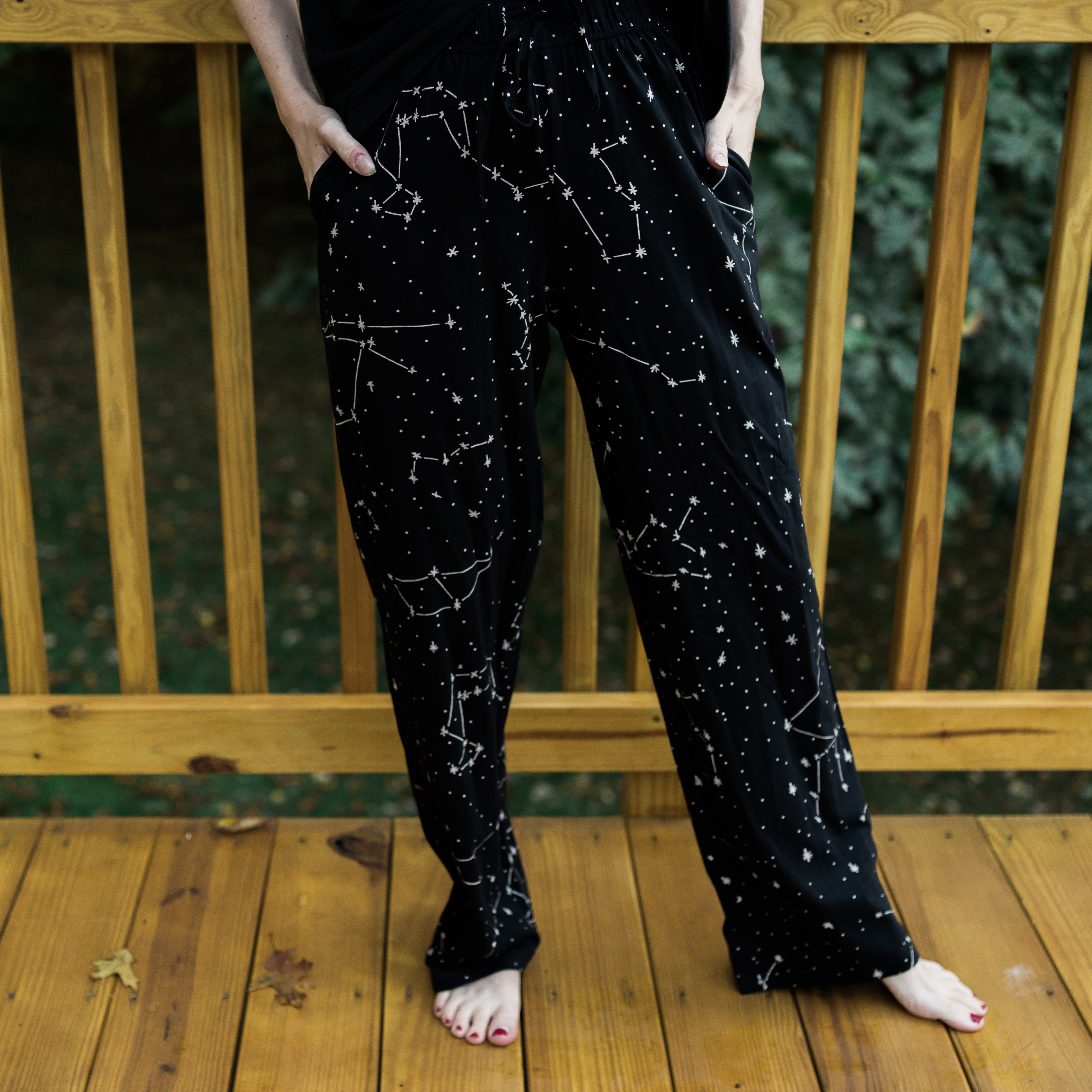 Constellations Glow-in-the-Dark Adults Lounge Pants