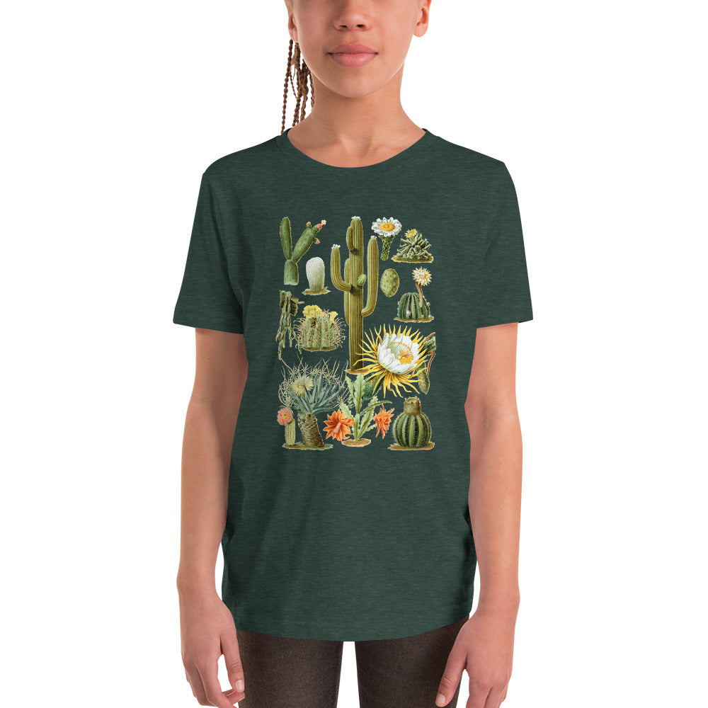 Cactus Plants Custom Kids T-Shirt